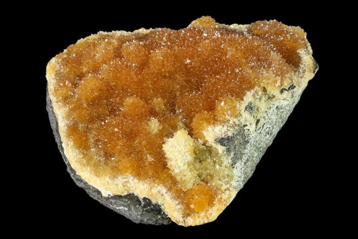 Intense Orange Calcite Crystal Cluster - Poland #148361